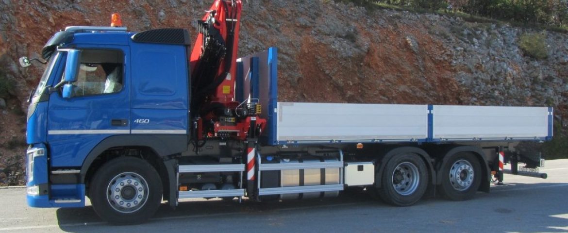 Palfinger dizalica PK 32080 D i aluminijski tovarni sanduk za tvrtku Alfe – Mi d.o.o.