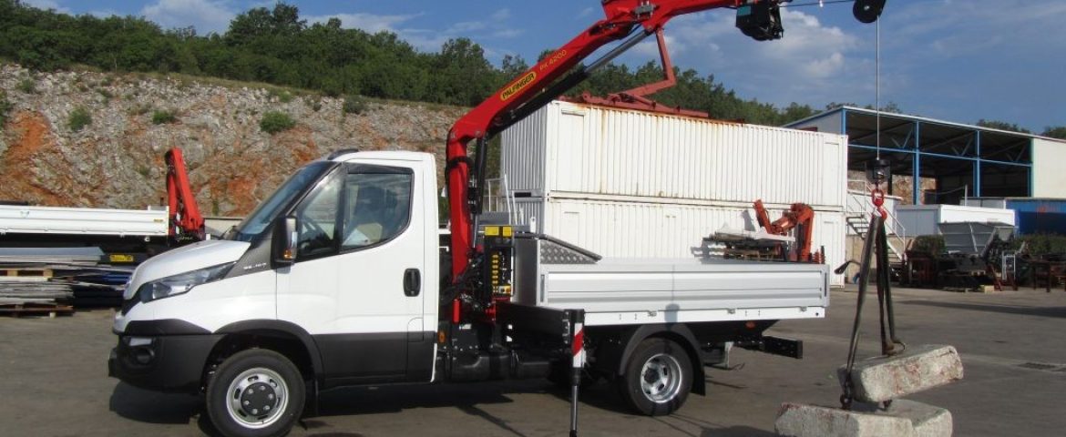 Palfinger dizalica PK 4200 i tovarni sanduk za tvrtku Agra-trgovina d.o.o.
