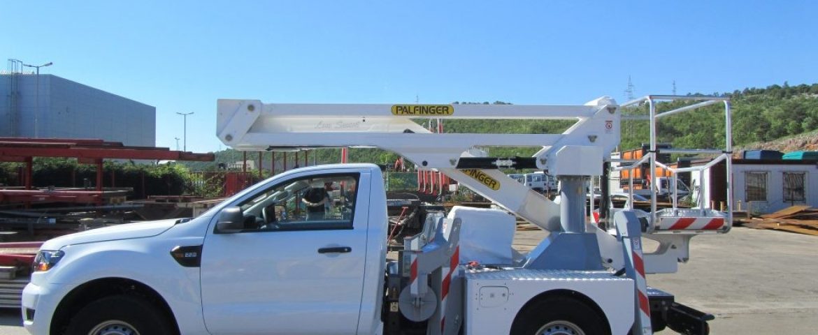 Palfinger radna platforma P 130 A za tvrtku Trgometal d.o.o.