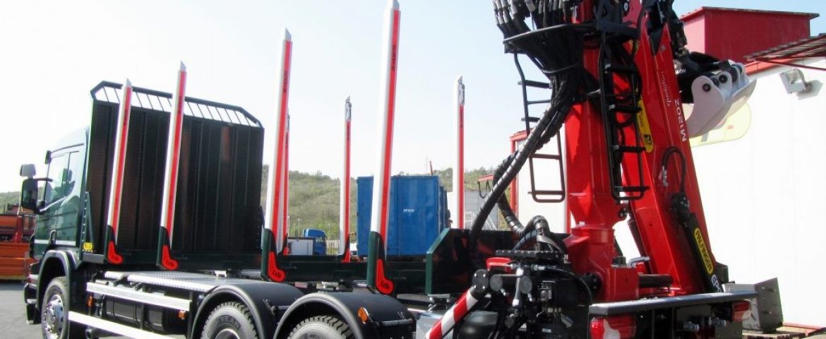 Forestry Platform with Palfinger Epsilon M120Z Crane for Autoprijevoznik Stjepan Šop