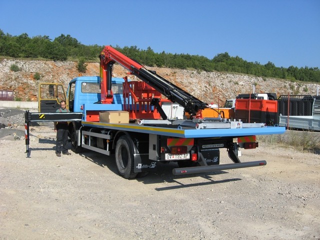 Palfinger Crane PK 12000T and Fixed Platform F 120 for Kozara Dooel – JP Komunalec Gostivar