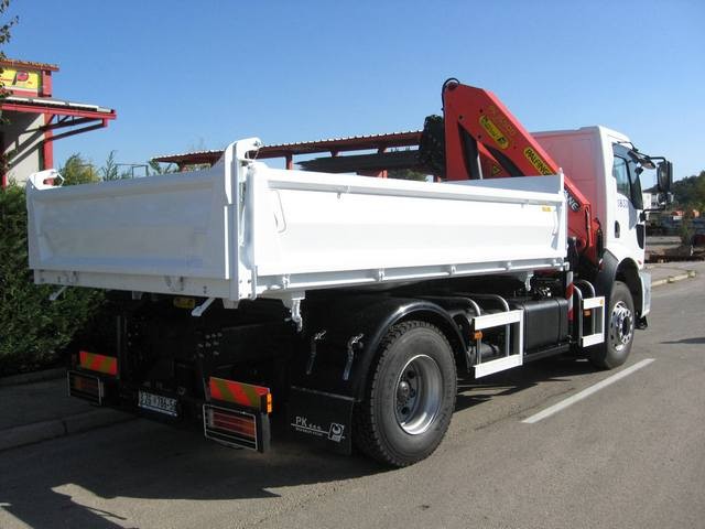 Palfinger PK 15500 Crane and TK 115 Three-Way Tipper for Grand Auto