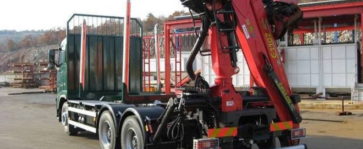 Šumarska nadogradnja s Palfinger Epsilon dizalicom M120Z za Scania – OTK