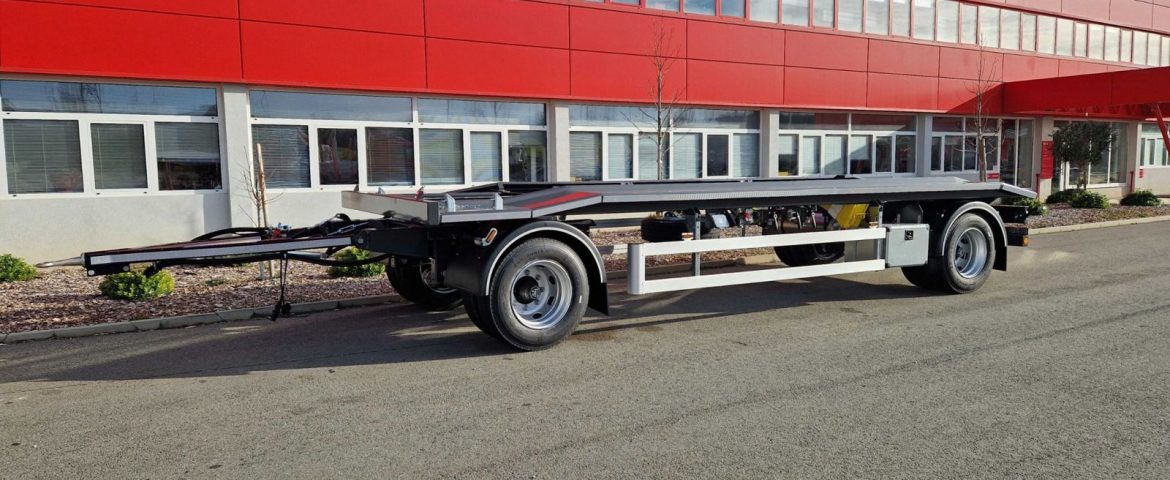 Komunalna prikolica PKM200 za tvrtku Hamburger Recycling Croatia