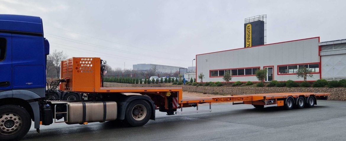 Extendable semi-trailer PPRS48 for company STSI