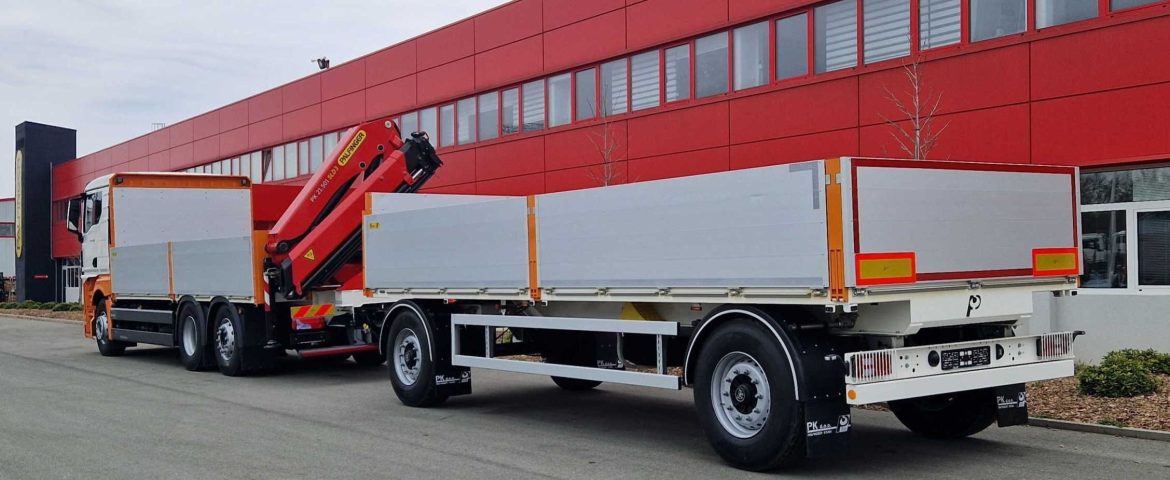 A complete Palfinger transport solution for the Cerje Tužno brick factory