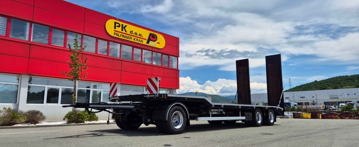 Low-bed Trailer PRS360 Ready for Immediate Delivery