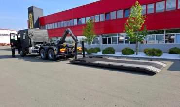 Isporuka za DOK-ING – Palfinger PHT18 SLD5 s abroll platformom
