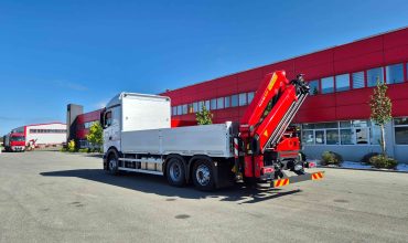 Isporuka Palfinger dizalice PK 24.001 SLD 5 za tvrtku Gorica Staklo