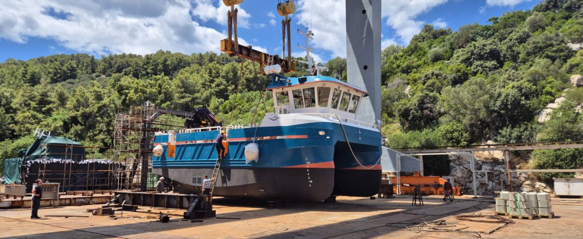 Palfinger Marine PK 65002 M puštena u pogon u brodogradilištu Radež