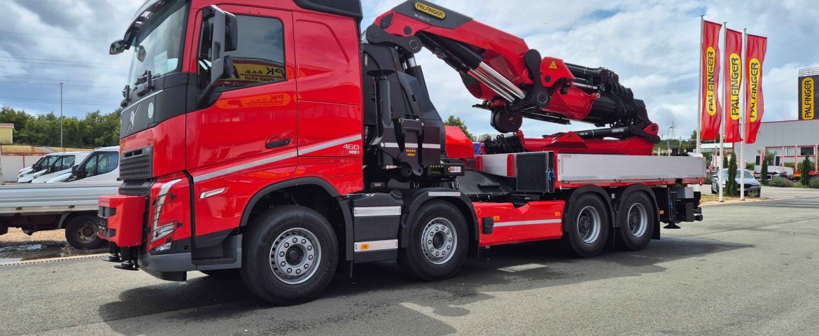 Delivery of Palfinger PK 1650 TEC with F extension and PJ300L F fly-jib for M.I. Hršak d.o.o.