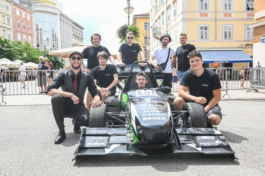 PK-PALFINGER KRAN podržao prvi električni bolid riječkih studenata