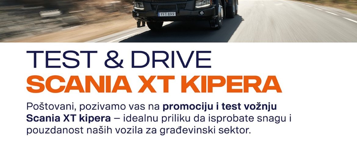 PK-PALFINGER KRAN na Scania XT test&drive eventima