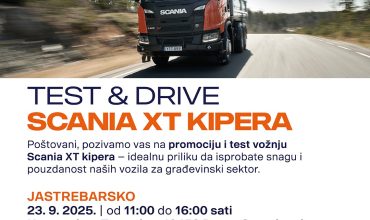 PK-PALFINGER KRAN na Scania XT test&drive eventima