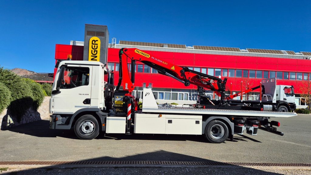 Isporuka druge “pauk” nadogradnje s Palfinger dizalicomPK 14.501K SLD5 za CE-ZA-R