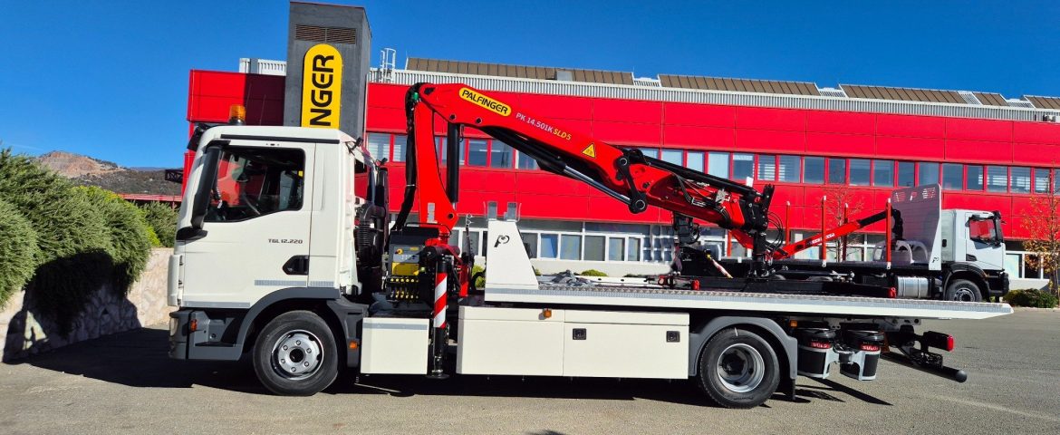 Isporuka druge “pauk” nadogradnje s Palfinger dizalicomPK 14.501K SLD5 za CE-ZA-R