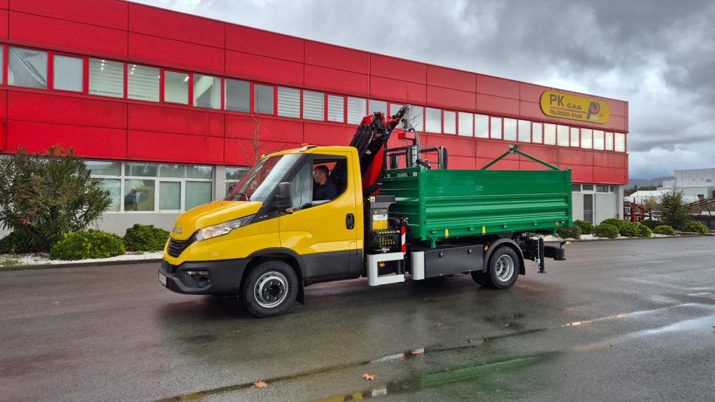 PK nadogradnja s Palfinger dizalicom za Pula Herculanea