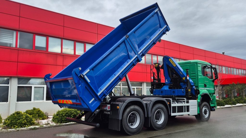 Isporuka kamionske nadogradnje sa Palfinger dizalicom za Vodogradnju Varaždin