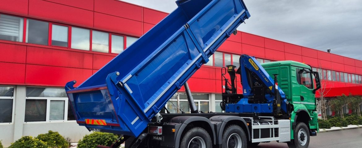 Isporuka kamionske nadogradnje sa Palfinger dizalicom za Vodogradnju Varaždin