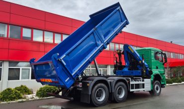 Isporuka kamionske nadogradnje sa Palfinger dizalicom za Vodogradnju Varaždin