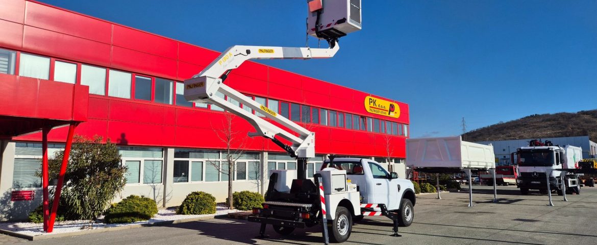 Isporuka vozila s PALFINGER radnom košarom P 130 A za Komunalno Hvar