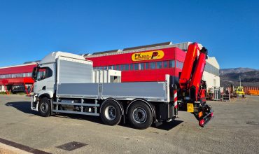 Isporuka kamionske nadogradnje s Palfinger dizalicom za FORMATOR d.o.o.