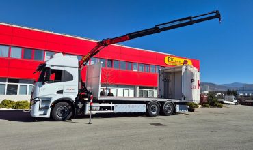 Isporuka kamionske nadogradnje s Palfinger dizalicom PK 8.501 SLD3 i ceradom za Aluk tim