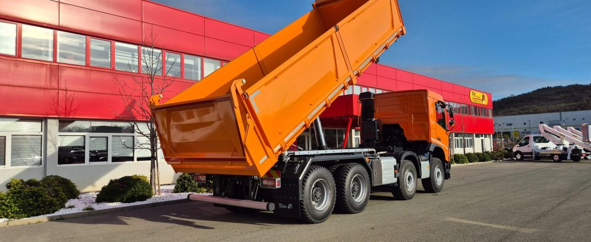 Trostrani kiper TK220-6.2 za tvrtku CMAT4D