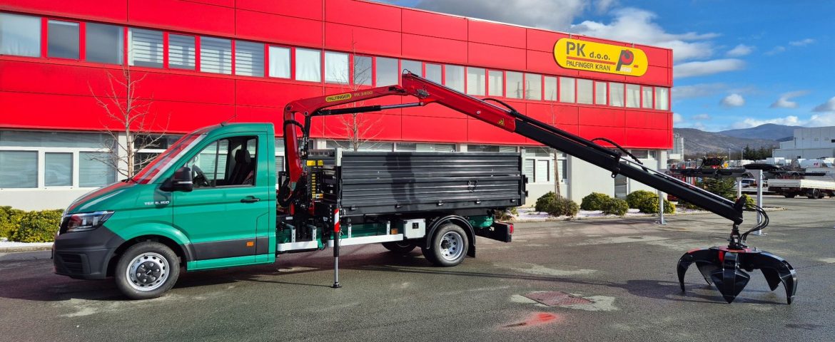Isporuka kiperske nadogradnje s Palfinger dizalicom PK 3400 za Nevkoš d.o.o.