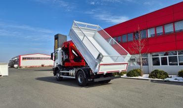 Komunalna nadogradnja sa Palfinger dizalicom PK 13.501 SLD3 za Svenkom