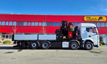 Isporuka vozila s Palfinger dizalicom PK 92002 SH za kupca iz Opatije