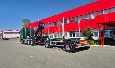 Isporuka šumarske nadogradnje SP160-5.2 s EPSILON dizalicom M110Z79 i prikolicom PSM180 za tvrtku UPTO Benšak