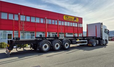 PPSM39 poluprikolica za prijevoz trupaca za UPTO Benšak