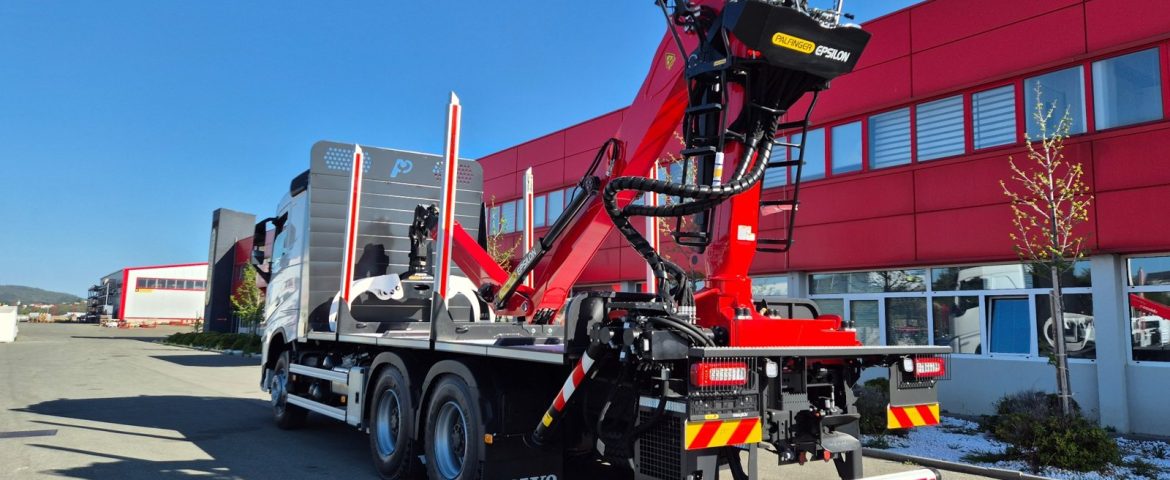 Isporuka šumarske nadogradnje SP160-6.2 s EPSILON dizalicom M120Z96 za Filipović Group