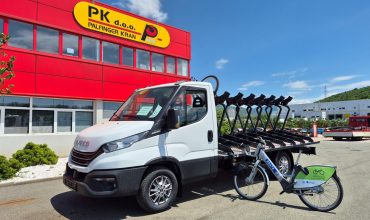 Isporučena platforma za prijevoz e-bicikala za Split Parking