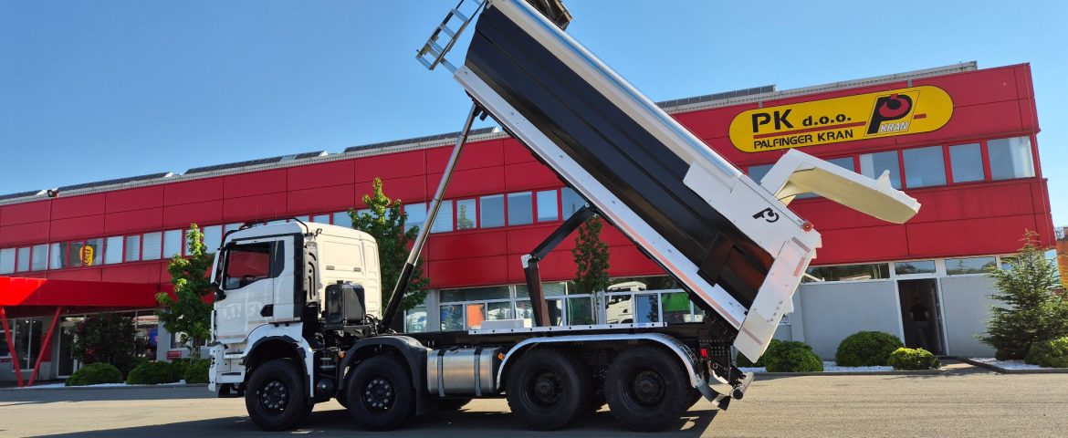 Delivery of the HP220HD-5.5 Tipper Body for Auto Hrvatska d.d.