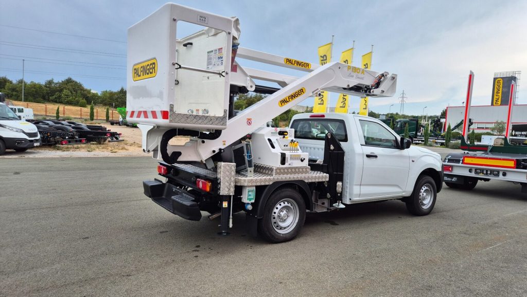 NOVO u ponudi – ISUZU D-MAX s PALFINGER radnom platformom P130 A