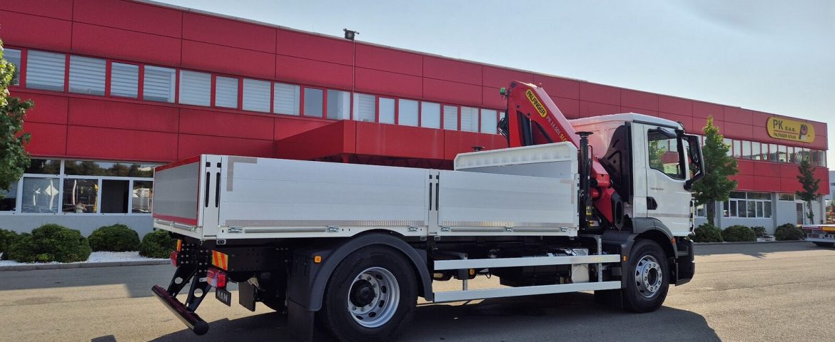 Palfinger truck upgrade for company Kornat Ittica d.o.o.