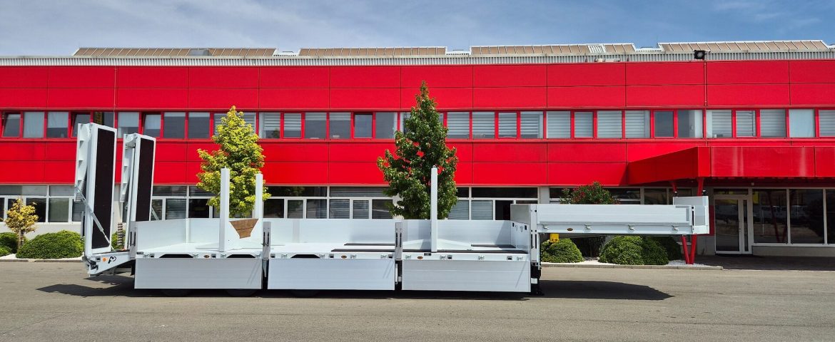 Special Multipurpose PPRS48 Semi-Trailer for LED Elektronika