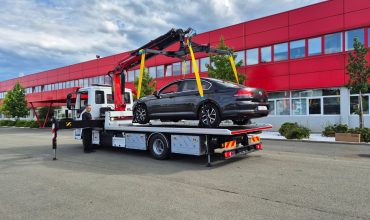 Novo pauk vozilo s PALFINGER dizalicom PK 17500 T za Uslugu Poreč