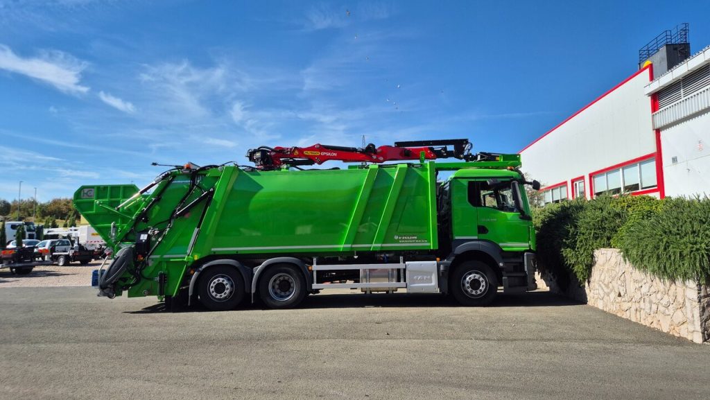 PALFINGER EPSILON komunalna dizalica C70G77 za Čistoću Rijeka