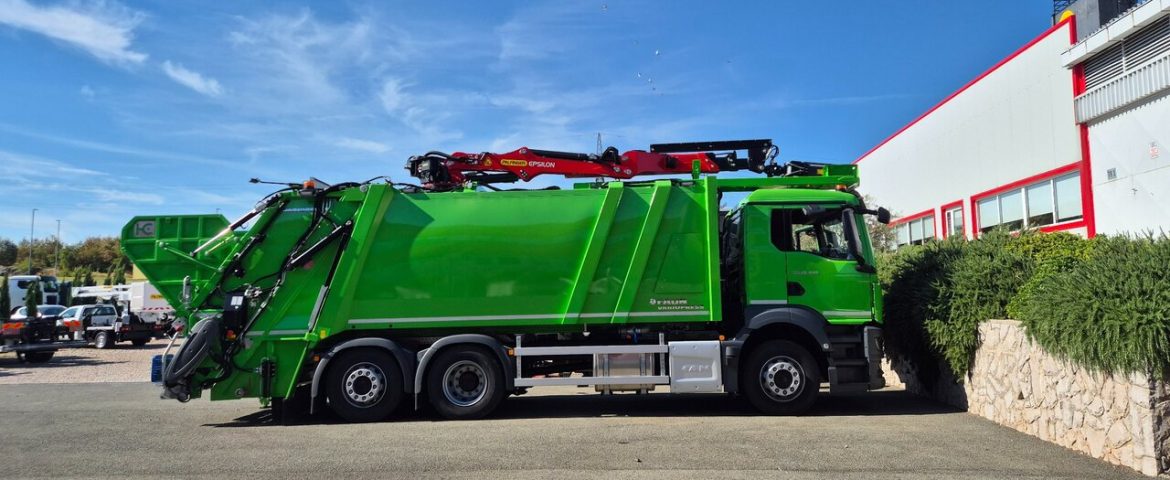 PALFINGER EPSILON komunalna dizalica C70G77 za Čistoću Rijeka