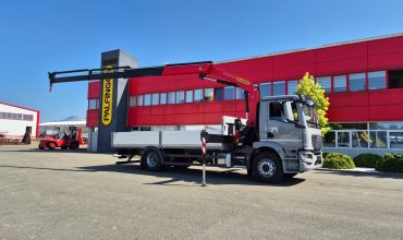 PALFINGER dizalica PK 14.501 SLD 5 i tovarni sanduk TS-6.0 za Dan Projekt
