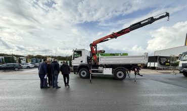 Četiri kran-kiper nadogradnje s PALFINGER dizalicama PK 18502 SH za HEP Proizvodnju