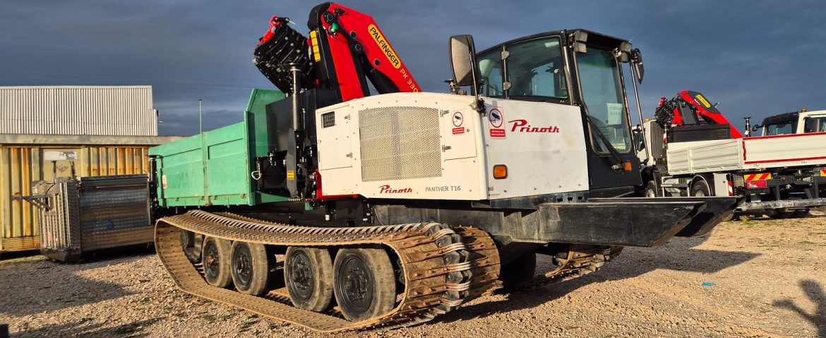 PALFINGER PK 33002 EH na gusjeničaru PRINOTH Panther T16 za VICTOR ENERGY